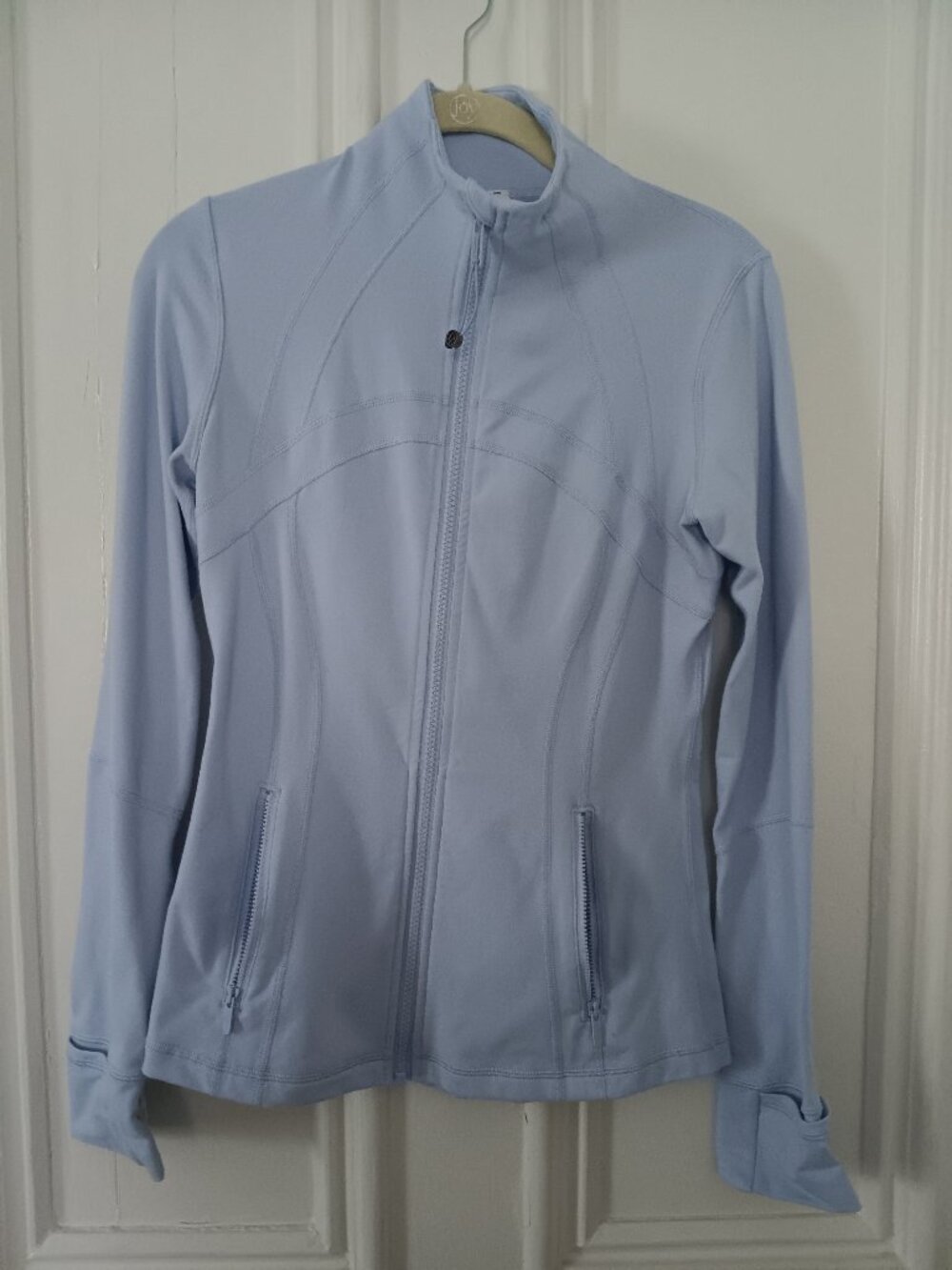 lululemon athletica Pale Blue Full-Zip Utility Jacket